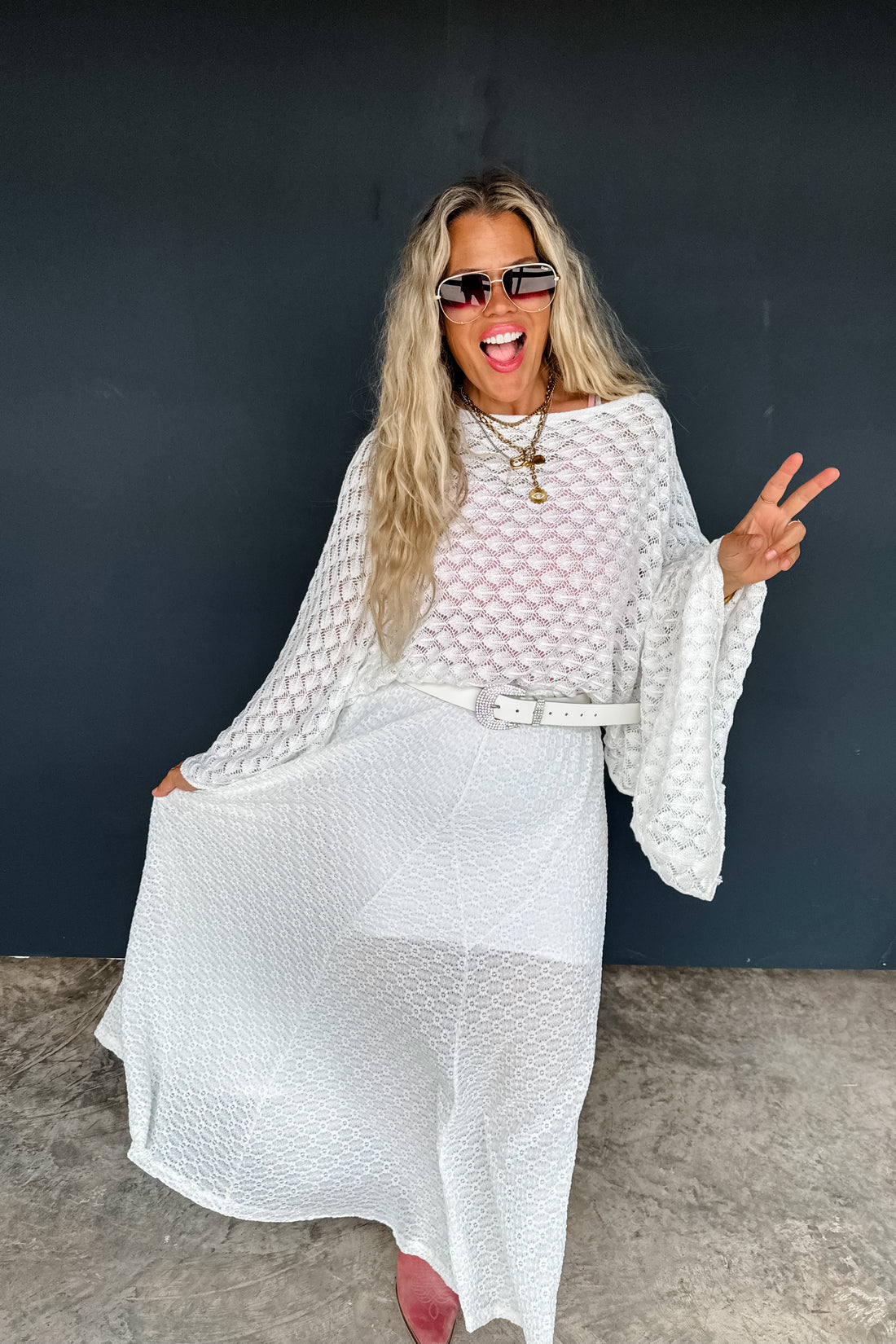 PREORDER- FREE SPIRIT BELL SLEEVE TOP