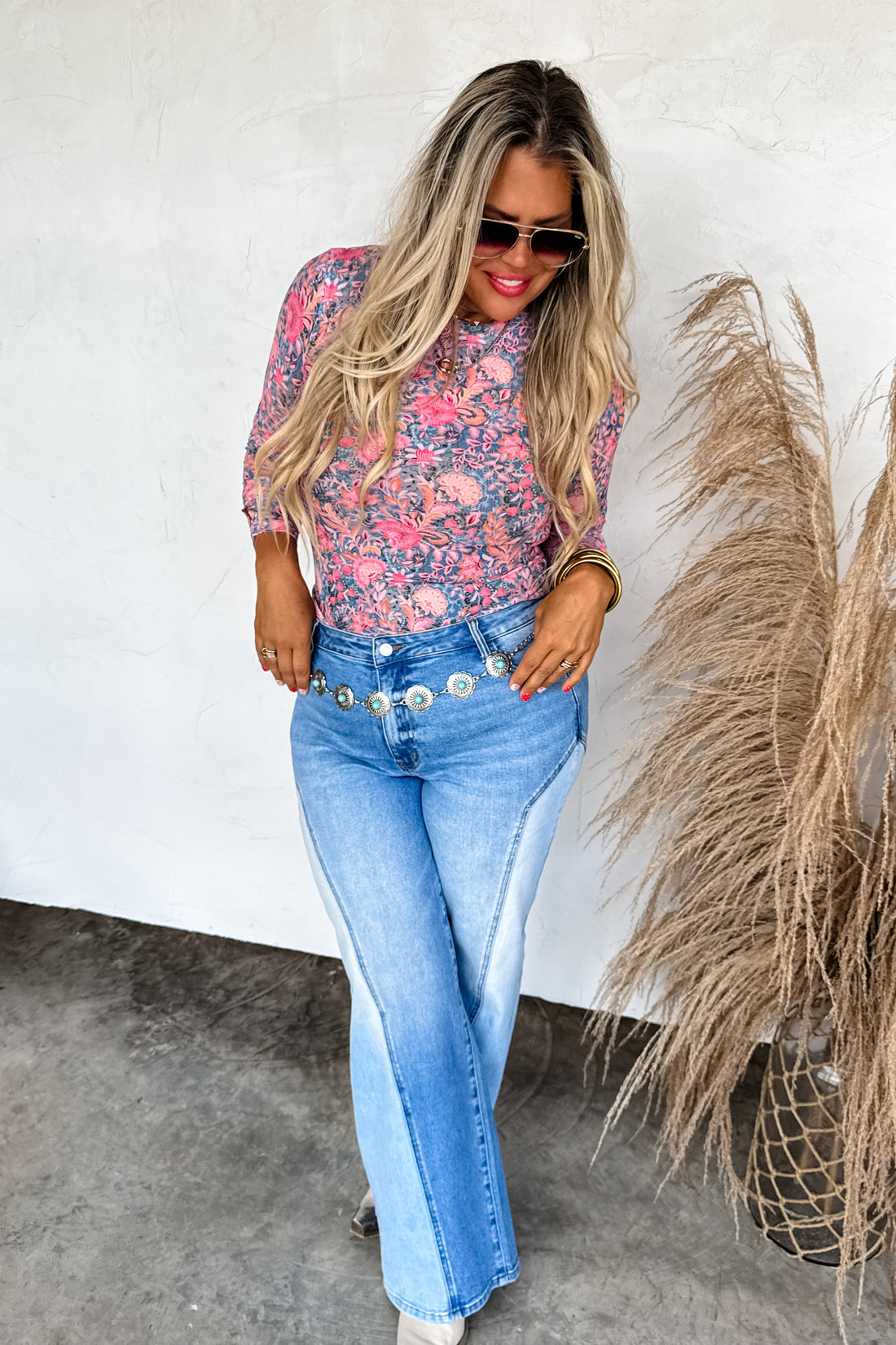 PREORDER- BOOTS & BLOOMS COLLECTION MESH TOPS