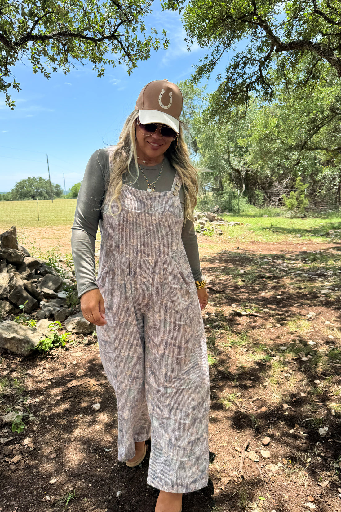 PREORDER- CASSIDY CAMO OVERALLS