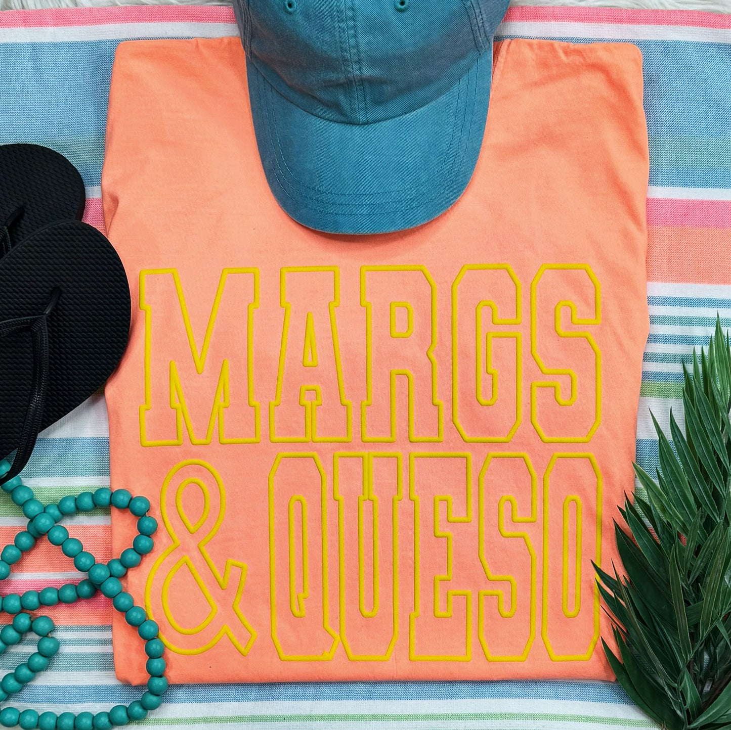 Margs & Queso PUFF Tee