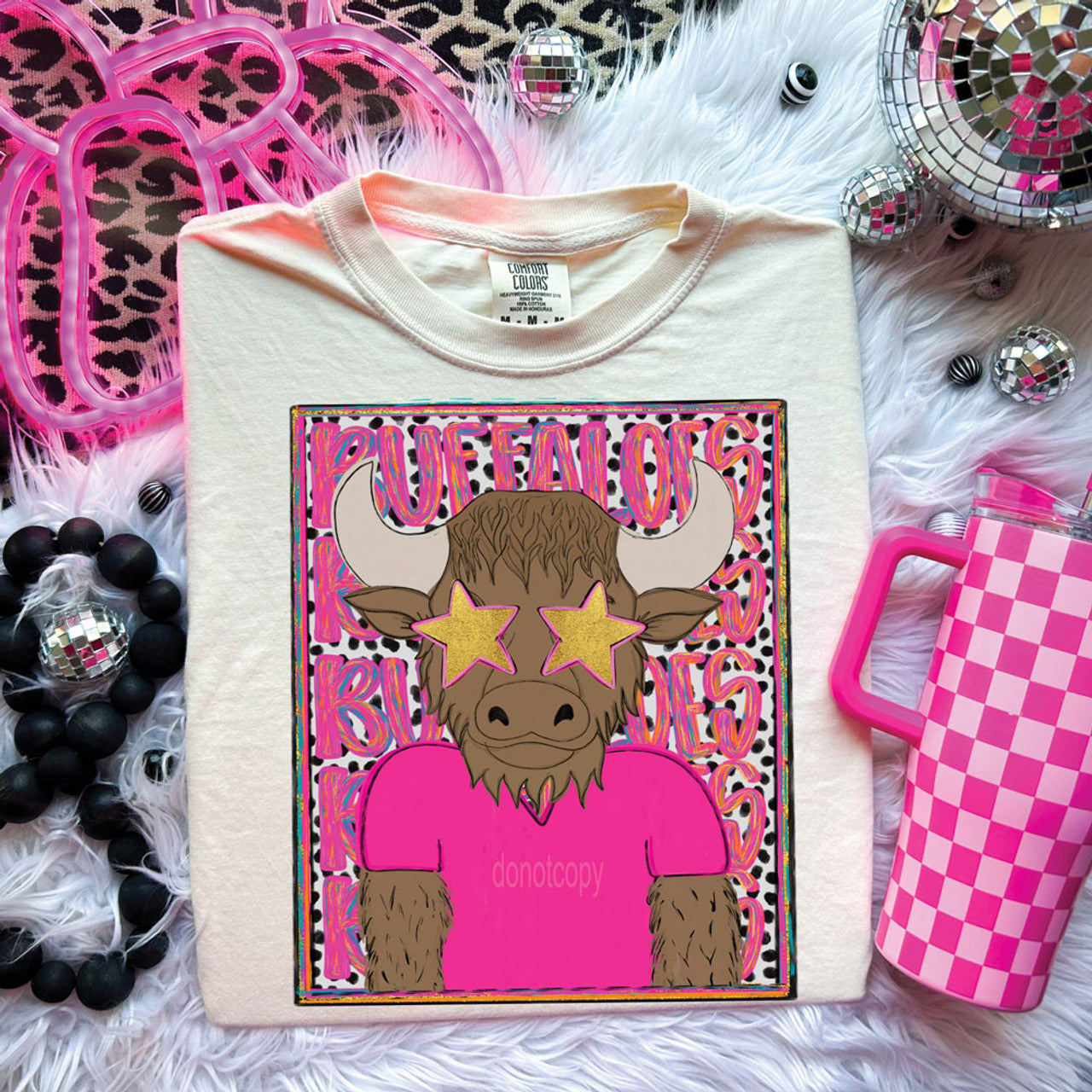 Buffaloes Colorful Mascot Tee