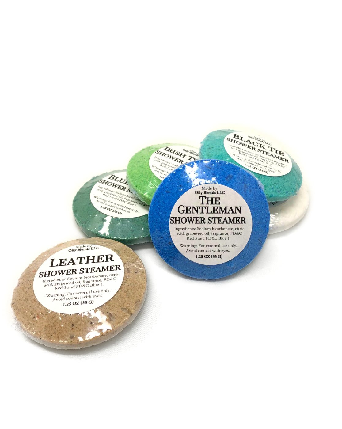 Men's Shower Steamers - Oily BlendsMen's Shower Steamers