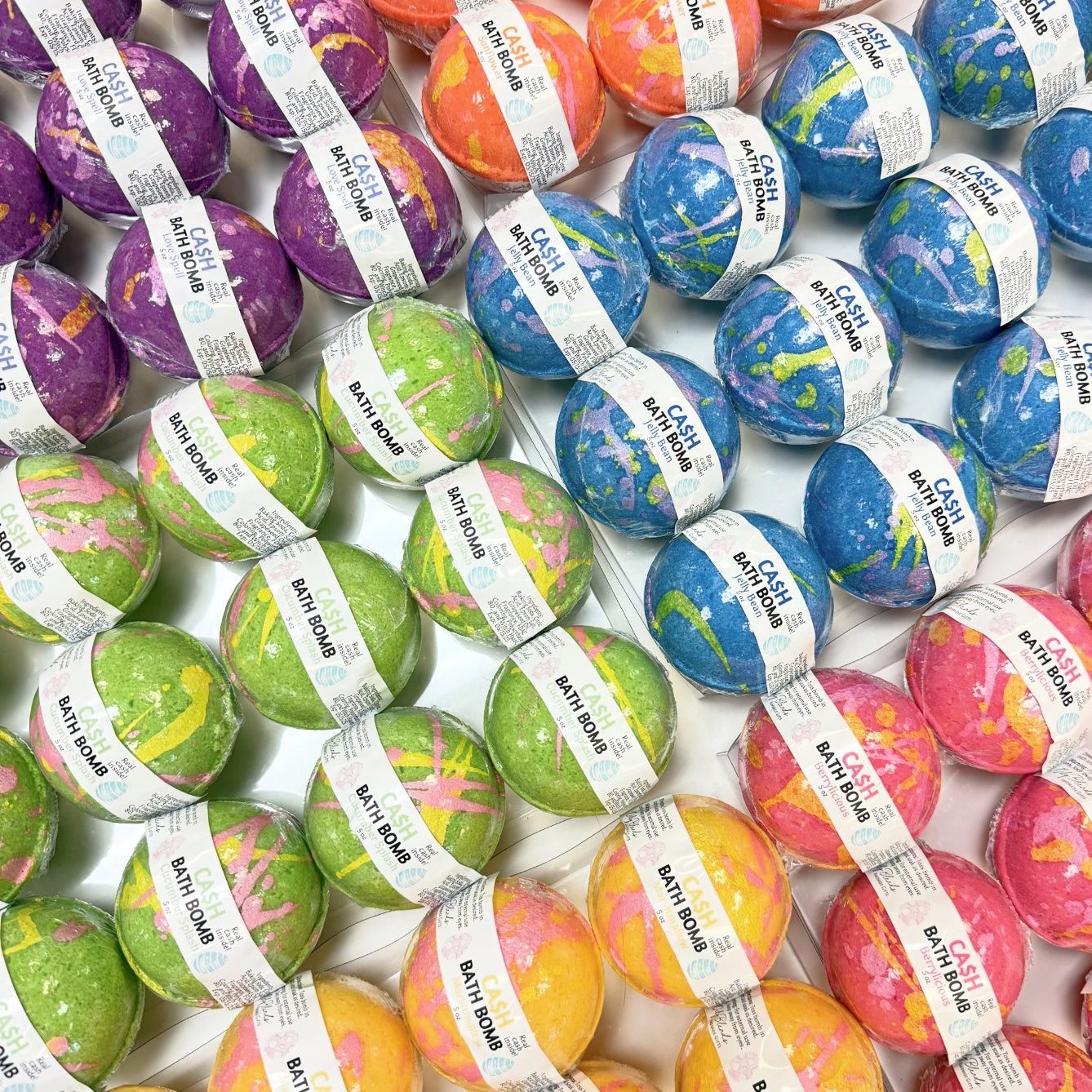 Easter Cash Bath Bombs