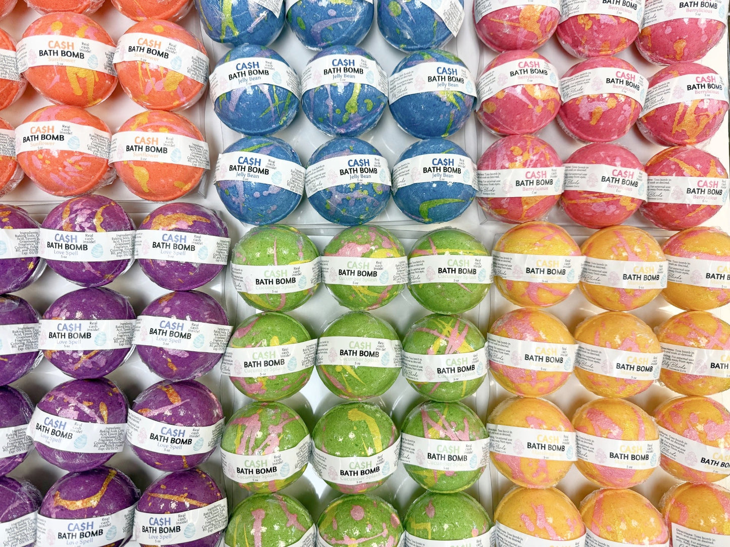 Easter Cash Bath Bombs