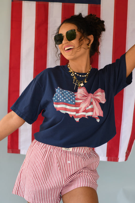 USA Bow Tee