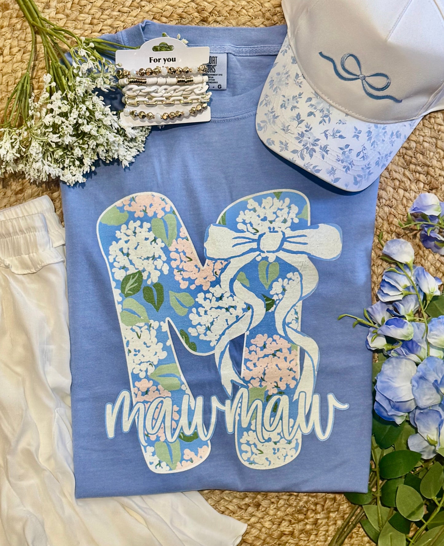 Mawmaw Hydrangea Name Tee