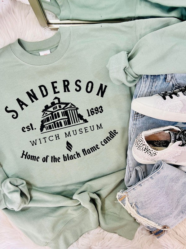 Sanderson Witch Museum Est. 1693 Puff Sweatshirt