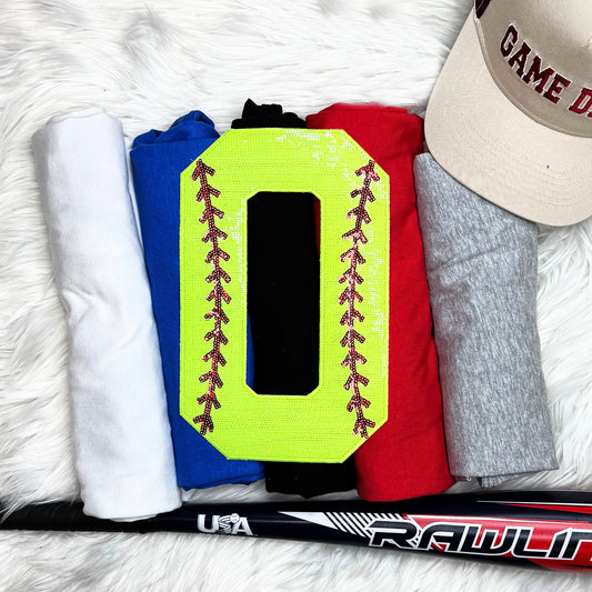 Custom Softball Number Tee