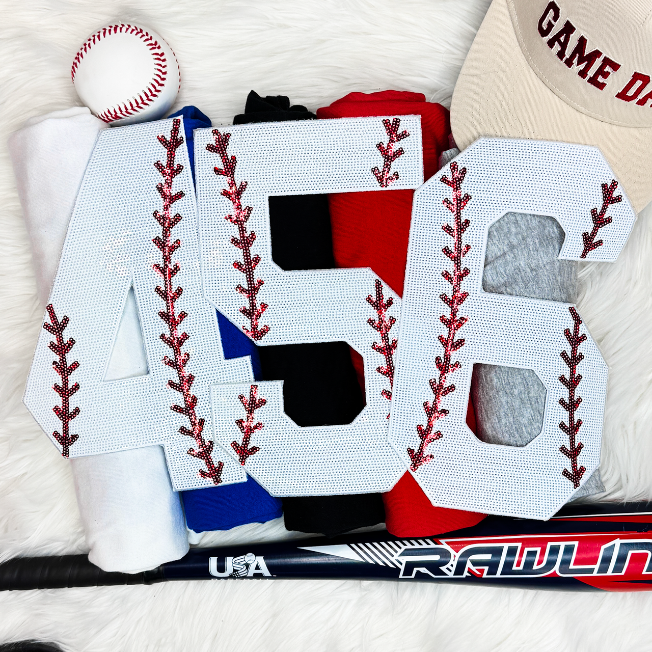 Custom Baseball Number Tee