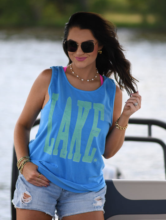 Lake Aqua  Tank/Tee