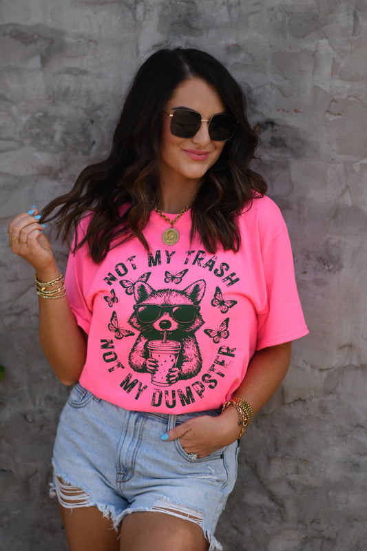Not My Trash Not My Dumpster Tee