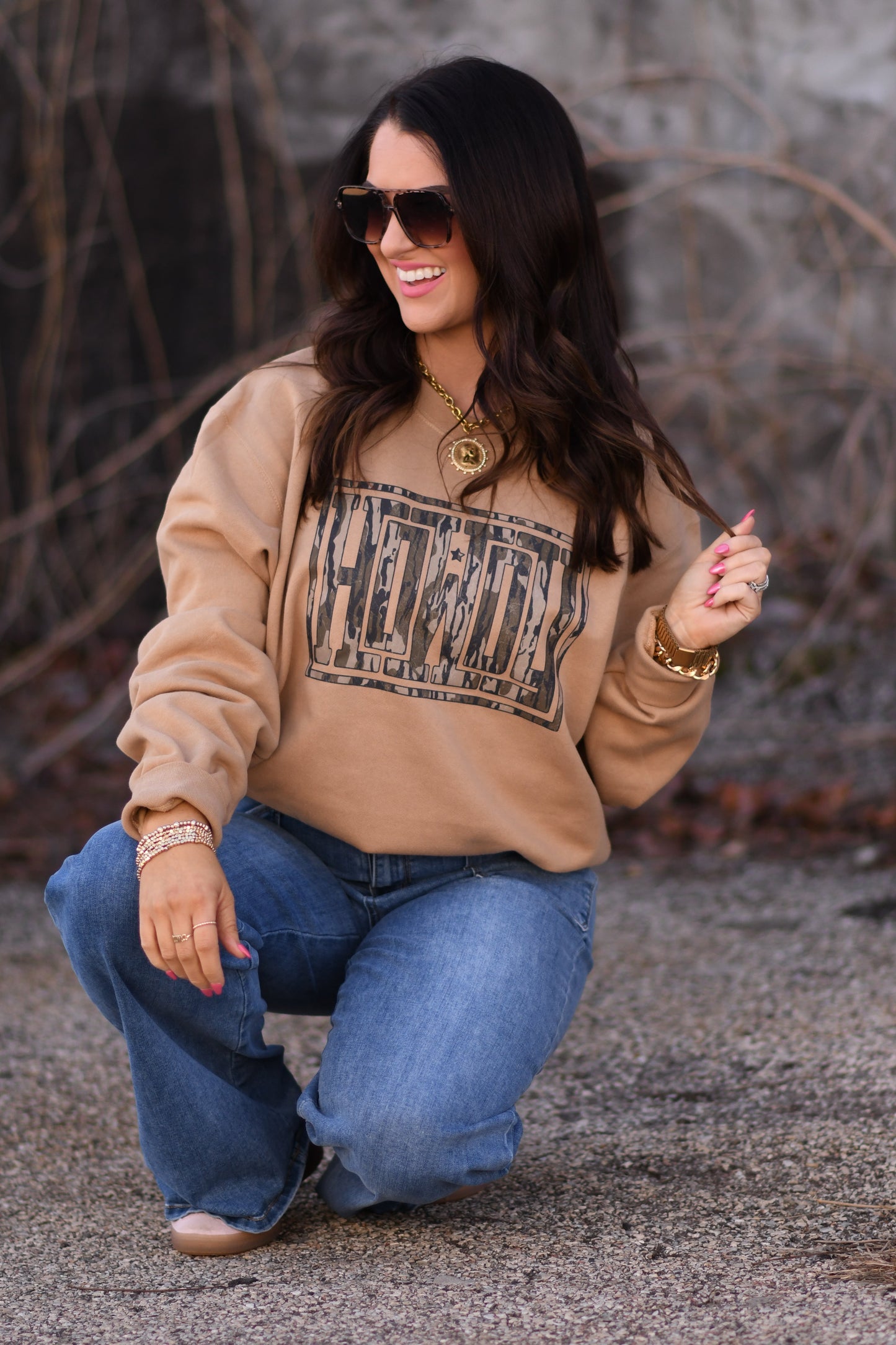 Howdy Camo Sweatshirt