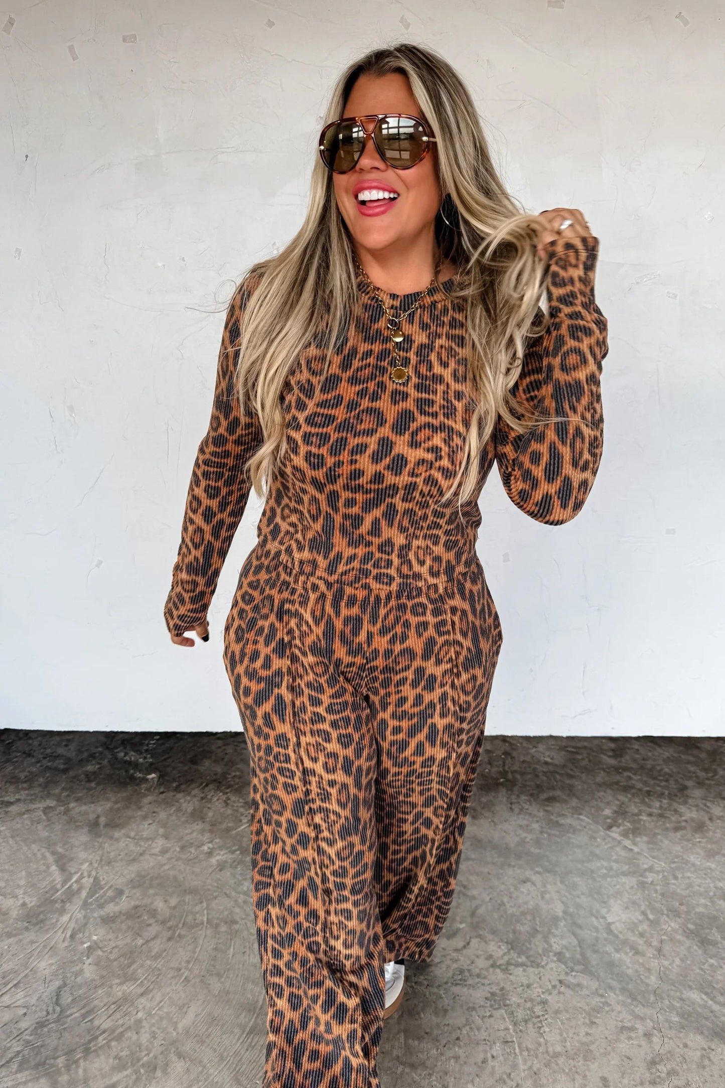 PREORDER- Haven Cheetah Lounge Set