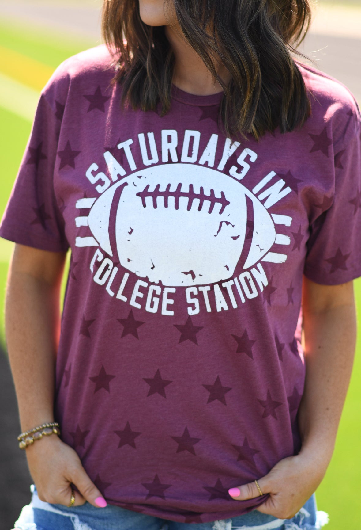 Saturdays In College Station Star Tee