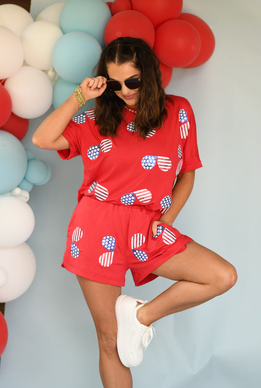*PRE-ORDER* Patriotic Sunglasses Set
