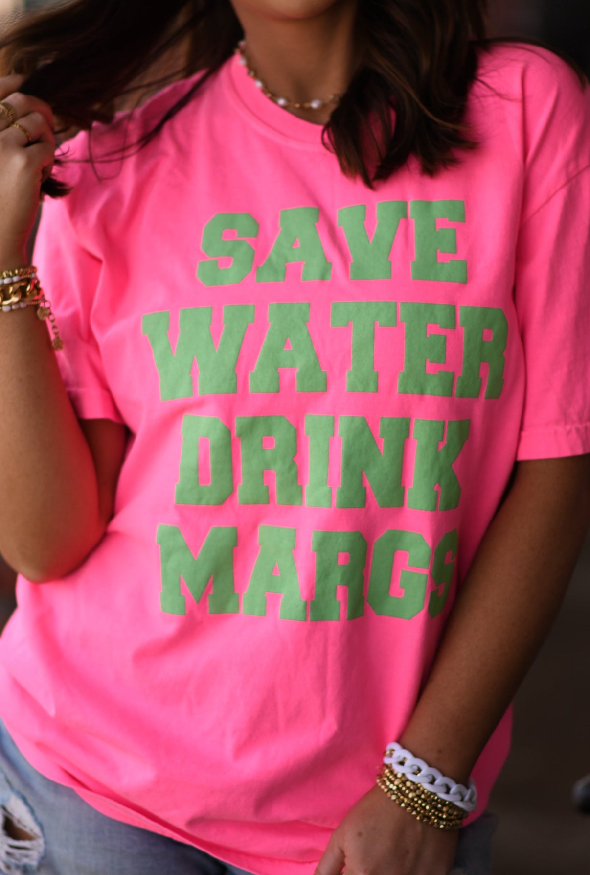 Save Water Drink Margs Tee