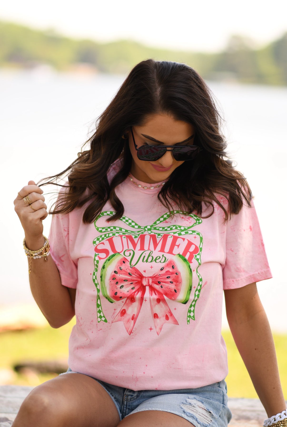Summer Vibes Watermelon Tee