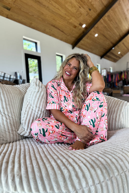 PREORDER- HOWDY HONEY PJ SET