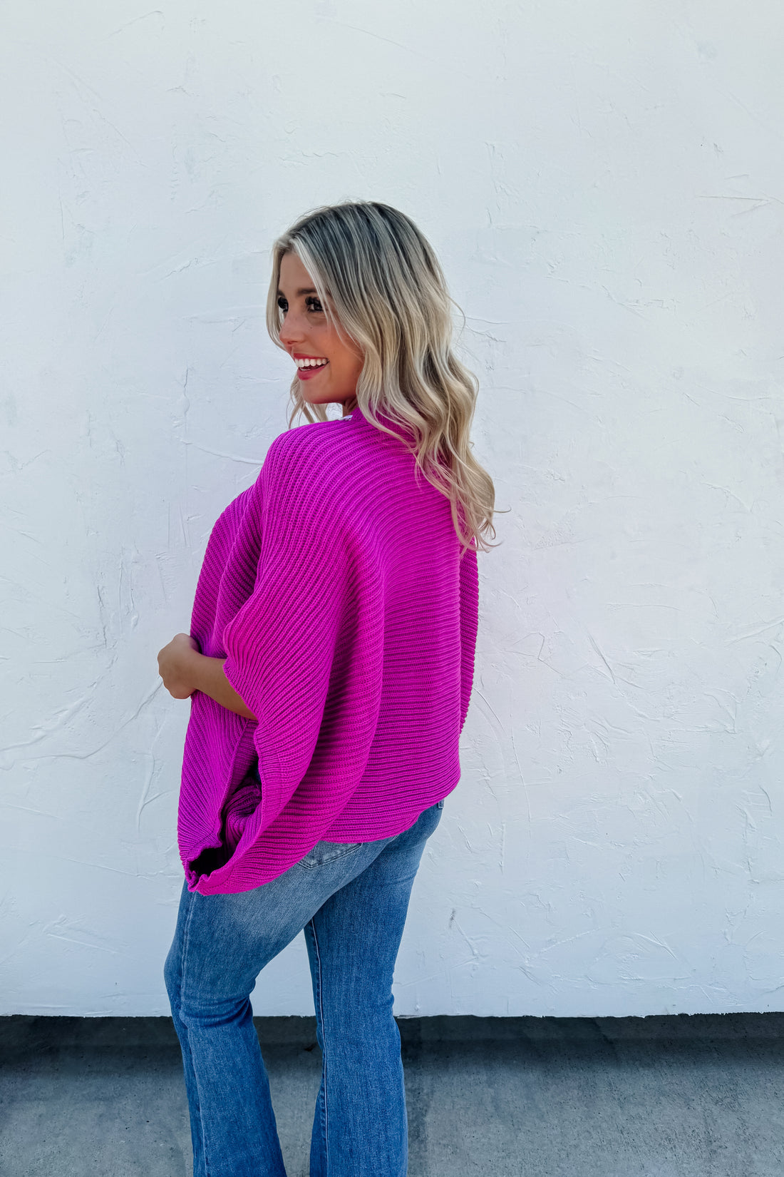 PREORDER- MEG PULLOVER PONCHO {4 Colors}