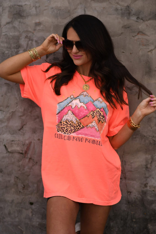 Faith Can Move Mountains Tee