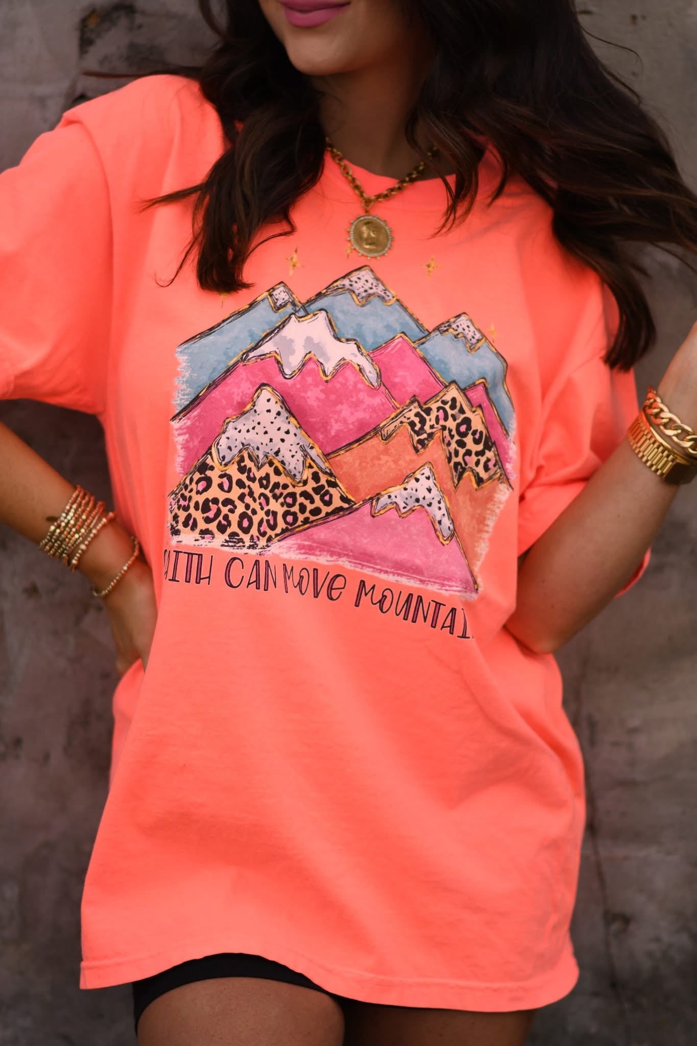 Faith Can Move Mountains Tee