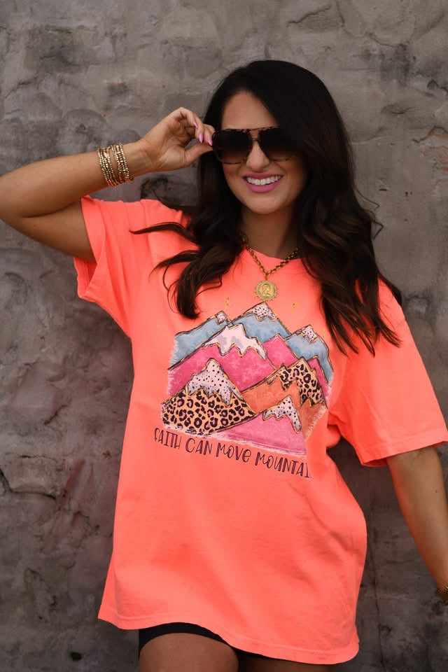 Faith Can Move Mountains Tee