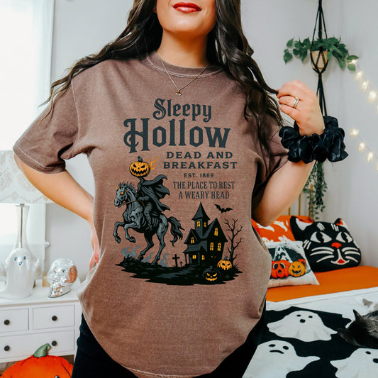 Sleepy Hollow Dead And Breakfast Tee