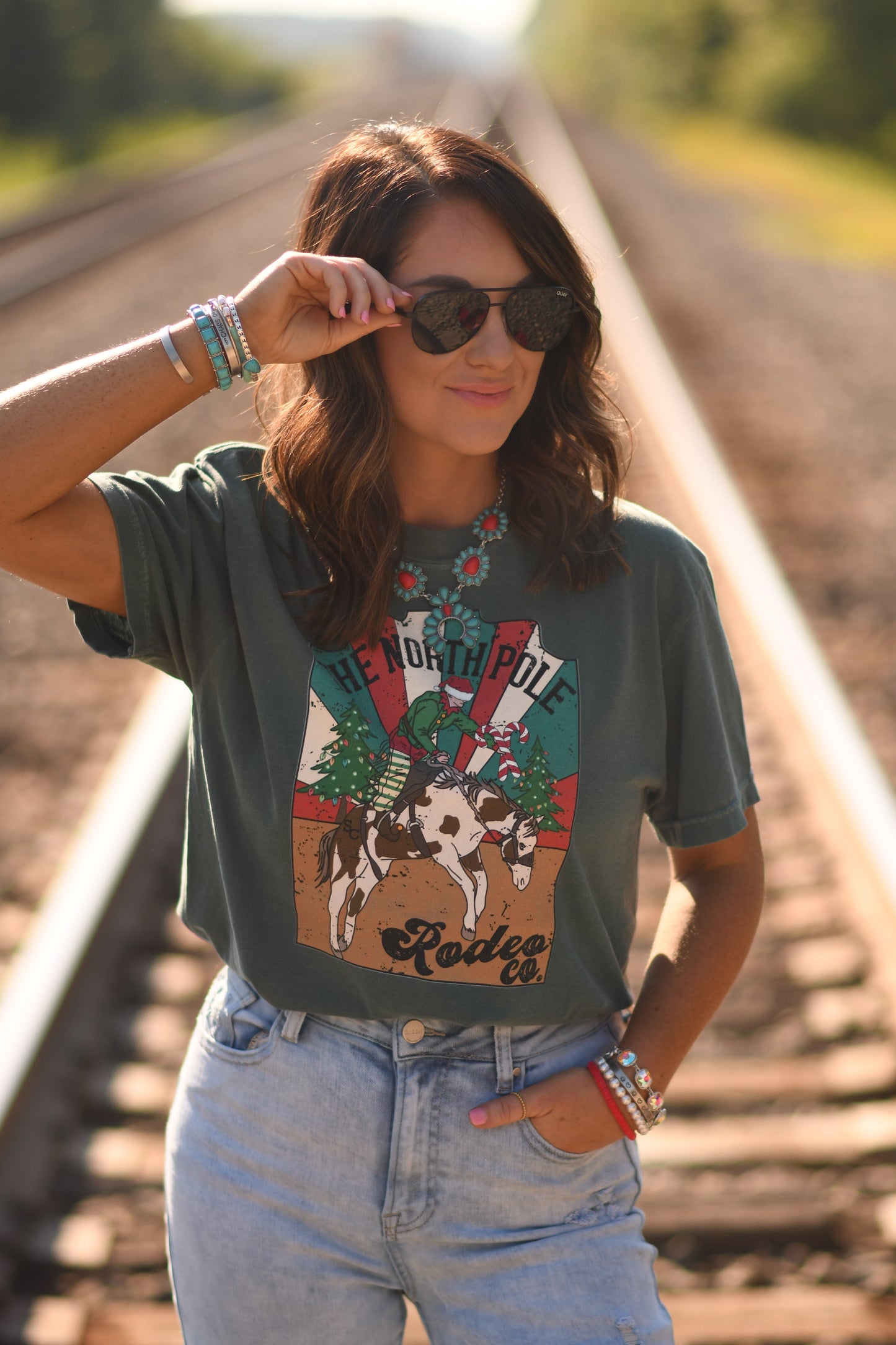 The North Pole Rodeo Co. Tee