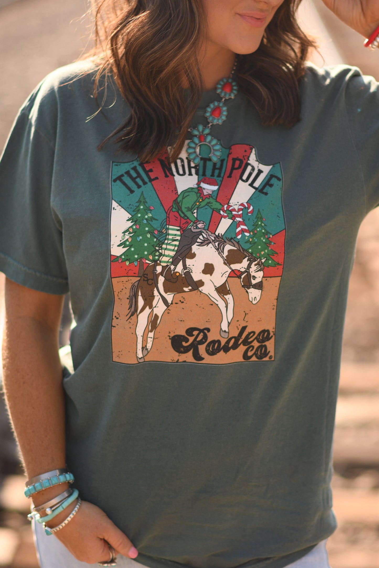 The North Pole Rodeo Co. Tee