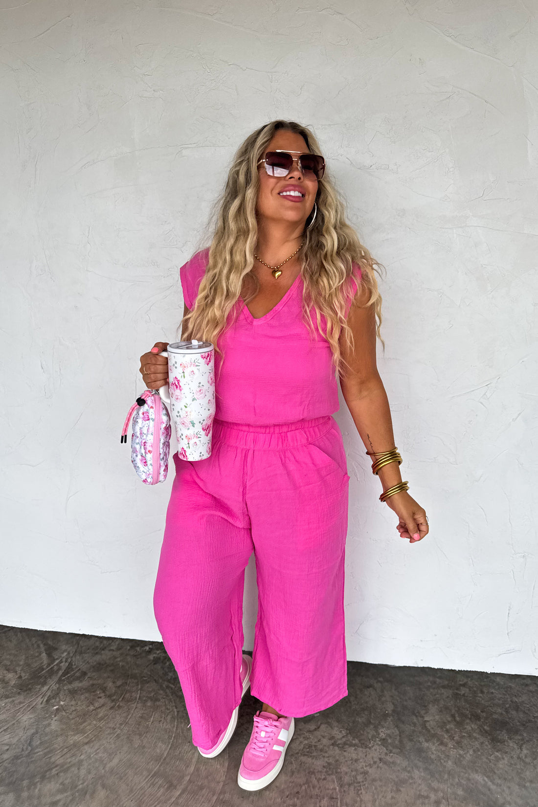 PREORDER- LAURA CROP PANT SET (Made in USA)