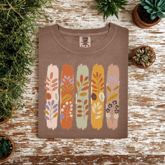 Fall Foliage Brushstrokes Tee
