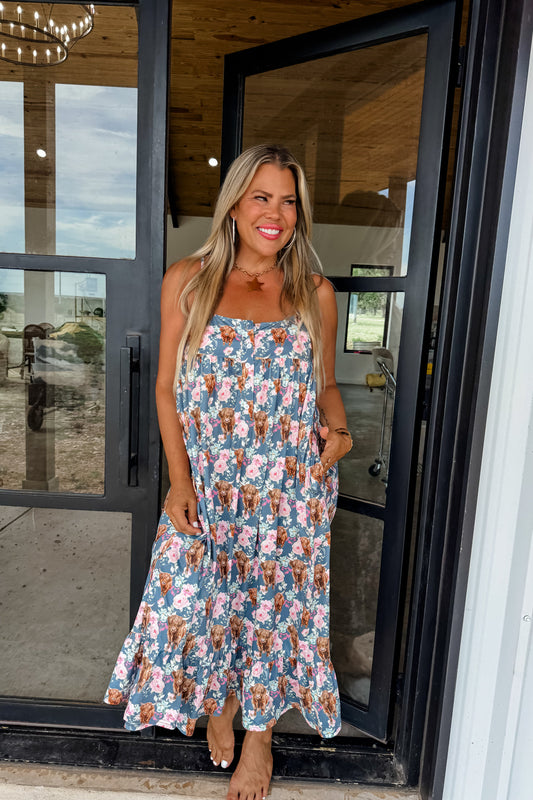 PREORDER- SLEEPY COWGIRL NIGHT DRESS