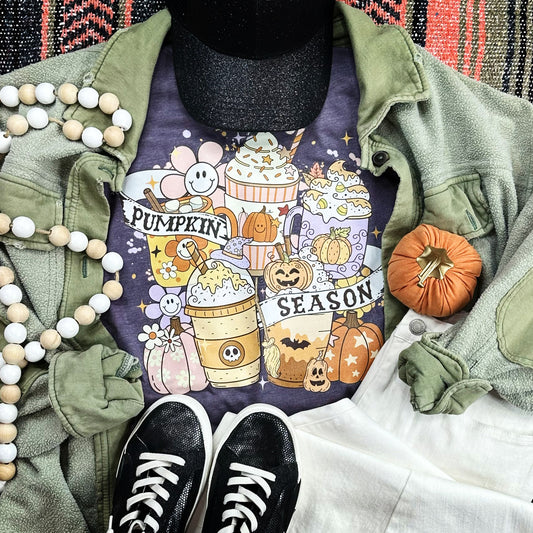 Pumpkin Season Lattes Tee