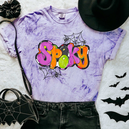 Spooky Doodle Retro Tee