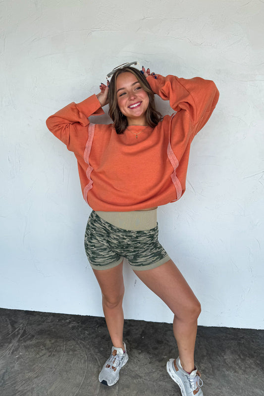 PREORDER- FALL COLORS CLASSIC CREW PULLOVER