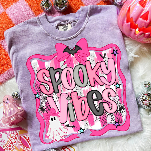 Spooky Vibes Coquette Tee