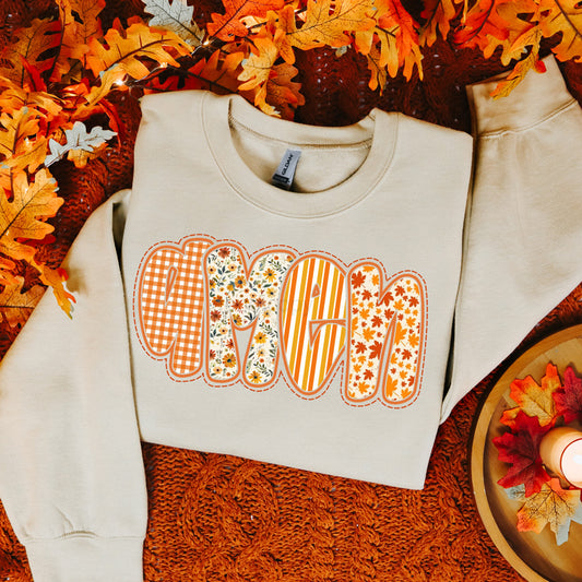 Amen Fall Pattern Sweatshirt