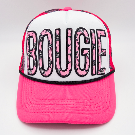 BOUGIE Leopard Stars Foam Trucker Hat