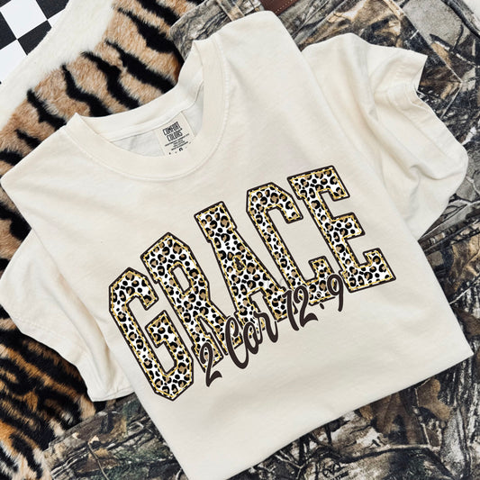 Grace Leopard Tee