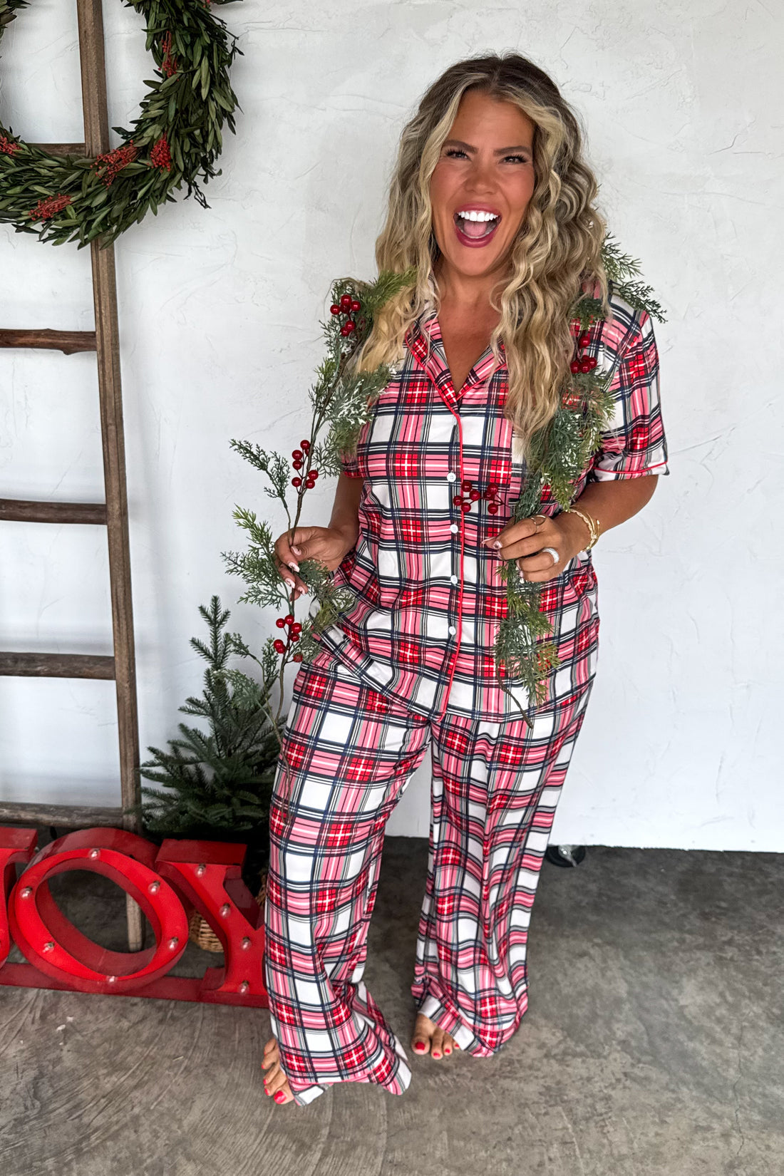 PREORDER- CHRISTMAS LUXE PJ SETS