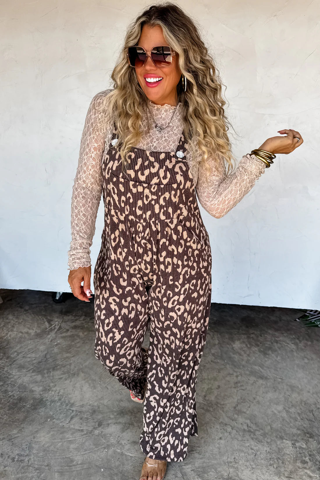 PREORDER- FALL PRINT KARLI OVERALLS