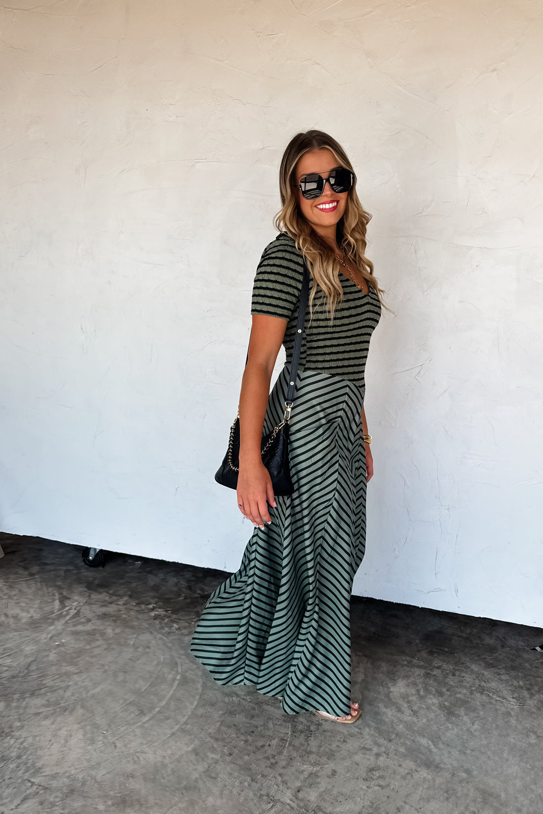 PREORDER- CALISTA STRIPE DRESS