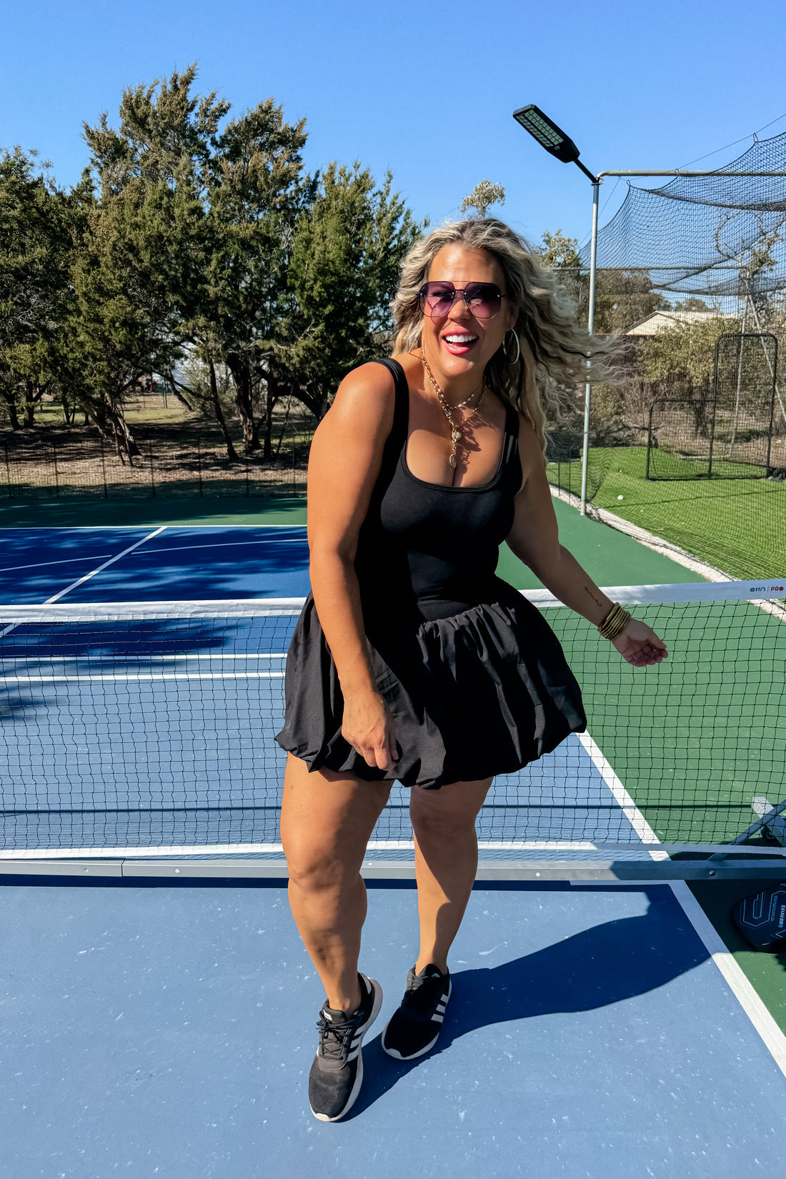 PREORDER- LET'S PLAY BUBBLE SKORT DRESS (2 Colors)