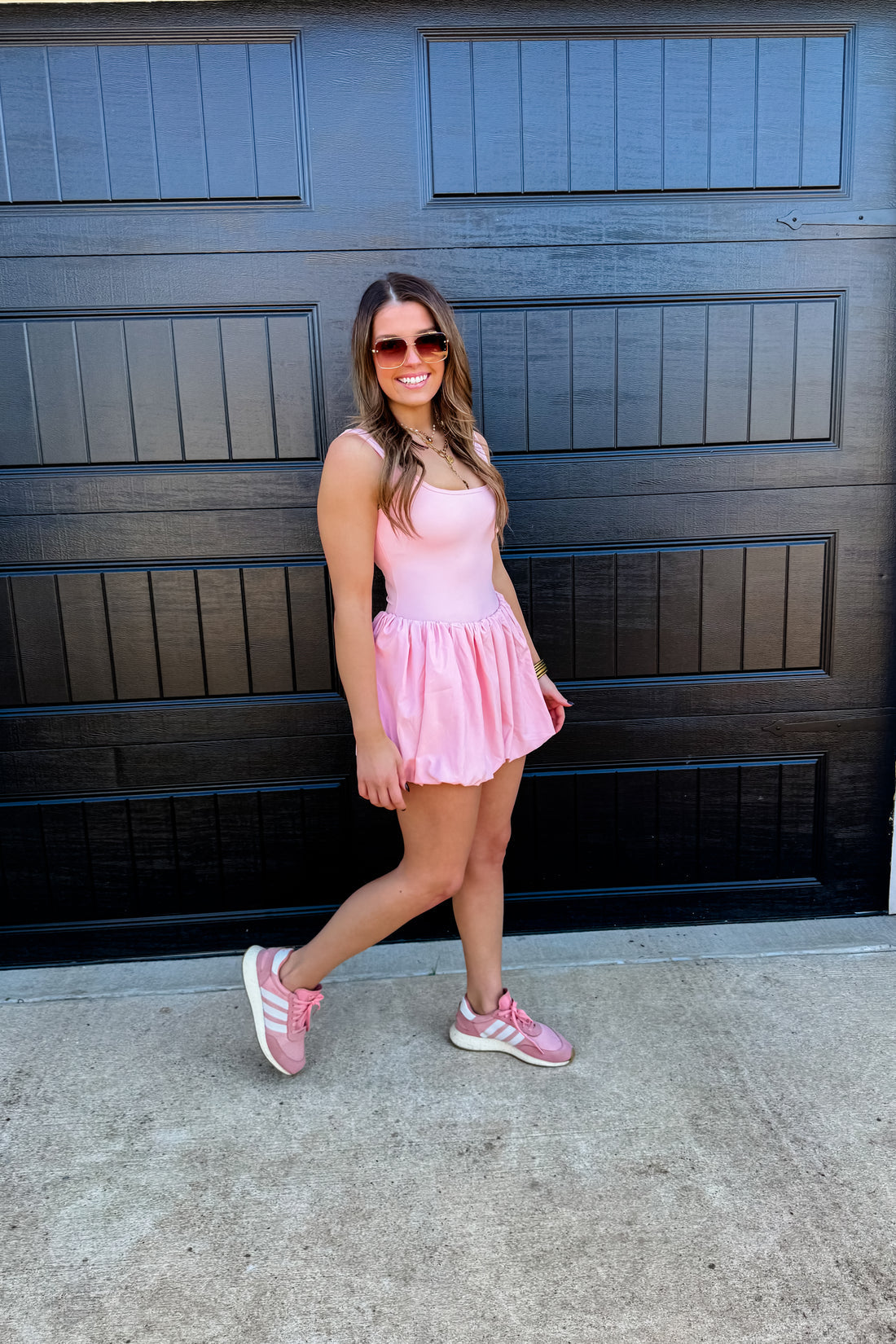 PREORDER- LET'S PLAY BUBBLE SKORT DRESS (2 Colors)