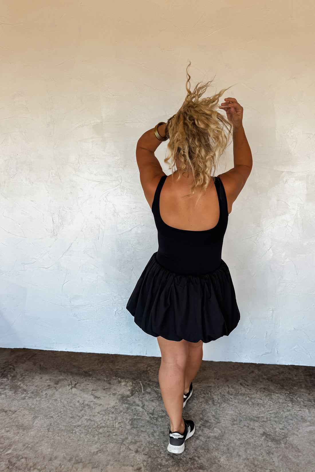 PREORDER- LET'S PLAY BUBBLE SKORT DRESS (2 Colors)