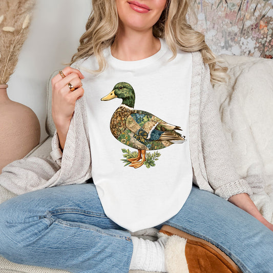 Patchwork Duck Tee