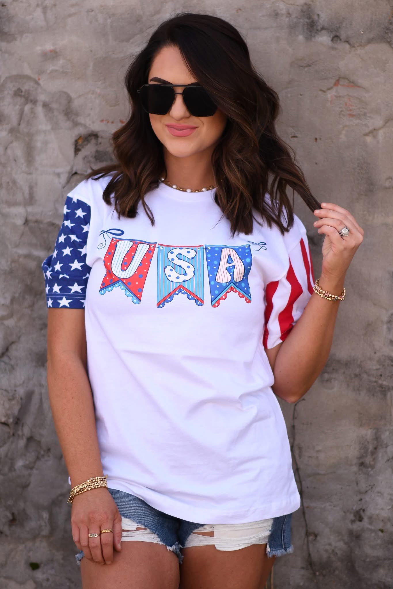 USA Banner Tee