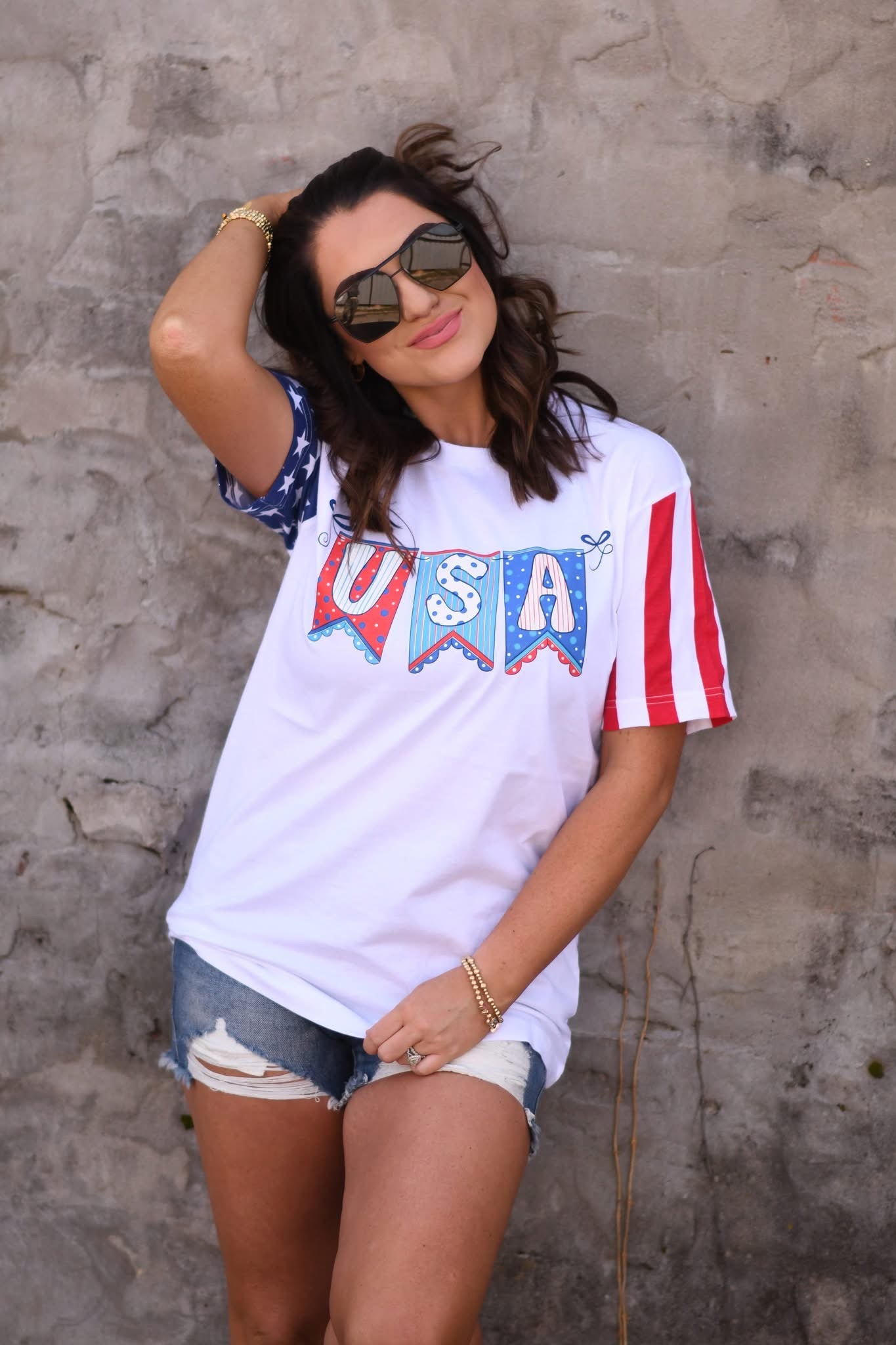 USA Banner Tee