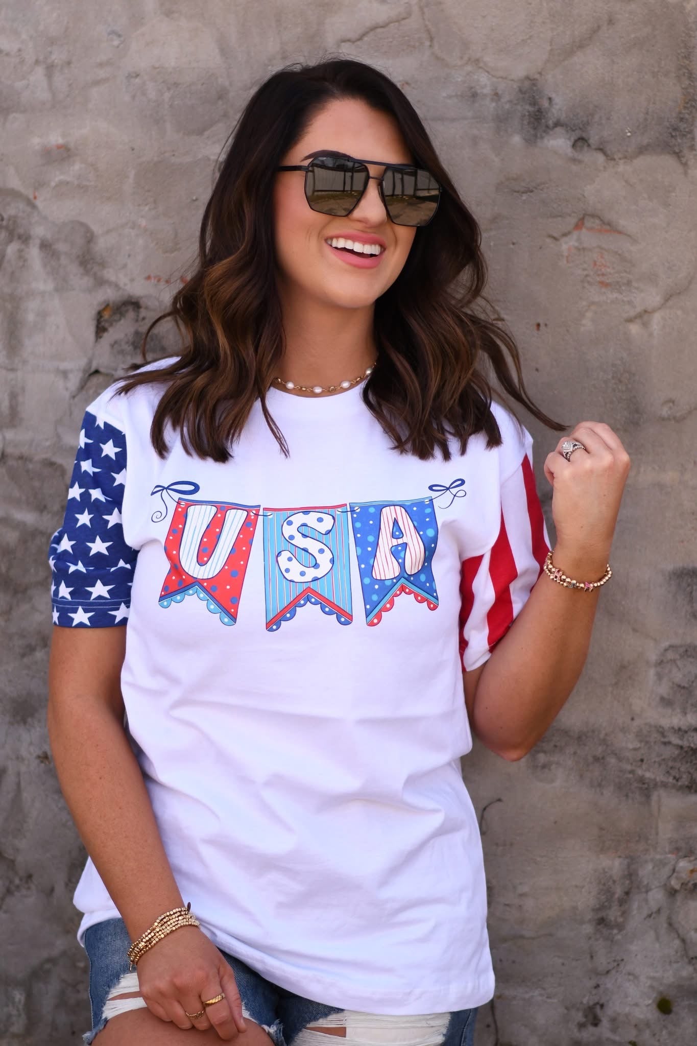 USA Banner Tee