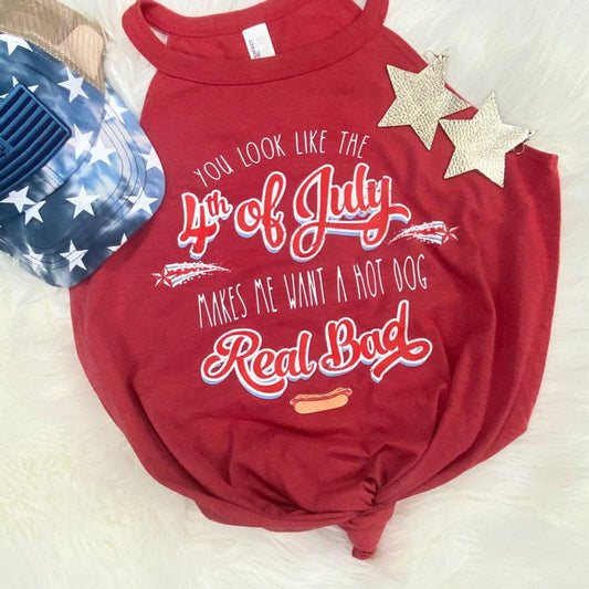 You Look Like the 4th of July Rocker Tank